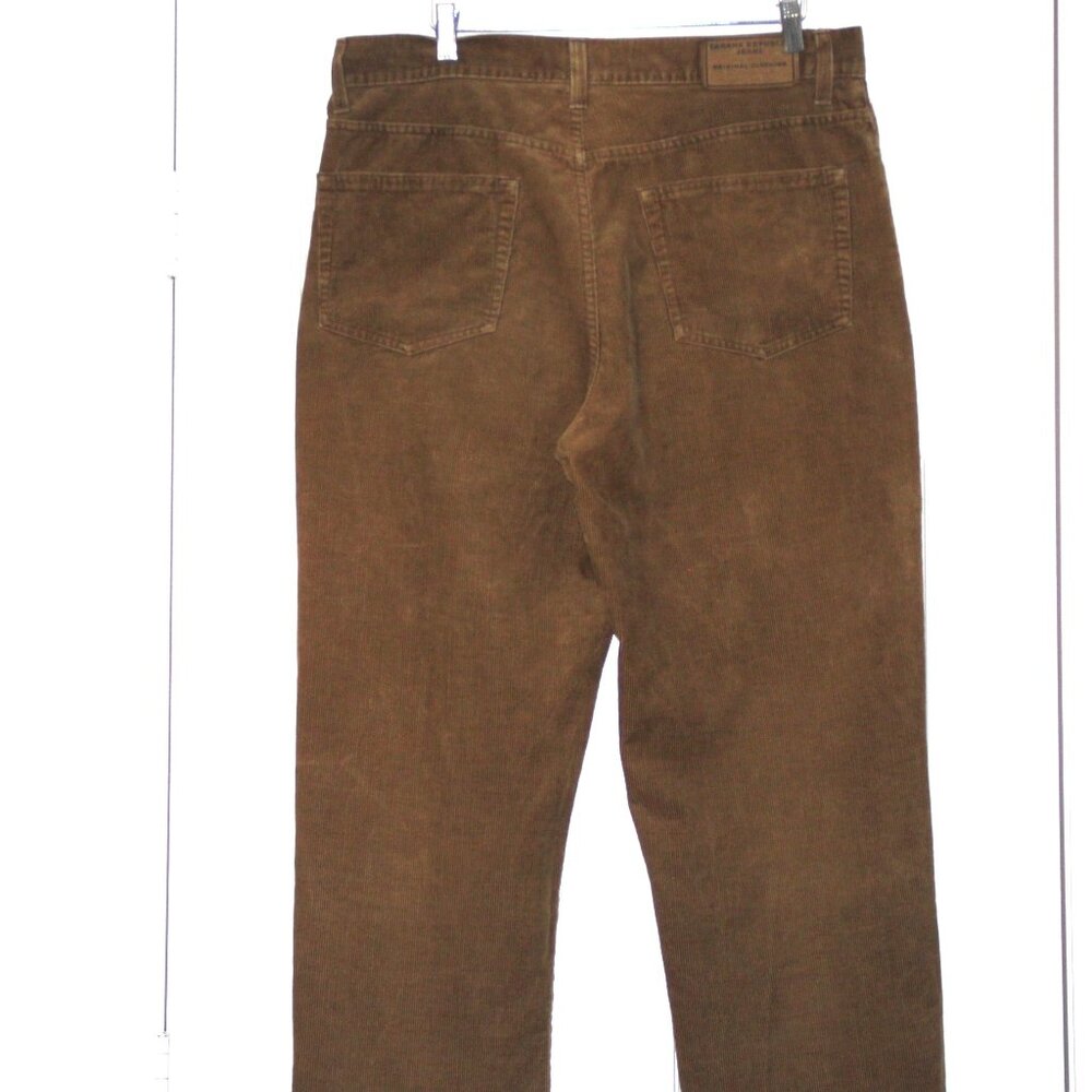 Banana Republic Made in Italy Vintage Jeans Brown Cotton Corduroy Pants Men 36R